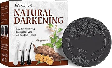 1-3pcs NEW Hair Darkening Shampoo Bar - 100% Natural